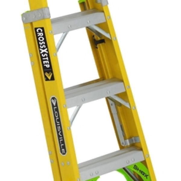 Buy Louisville LADDER 10-FOOT FIBERGLASS CROSS STEP LADDER - Ladders in NH,  MA, CT, VT, ME and RI - Delivery Available