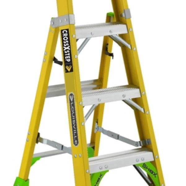 Buy Louisville LADDER 10-FOOT FIBERGLASS CROSS STEP LADDER - Ladders in NH,  MA, CT, VT, ME and RI - Delivery Available