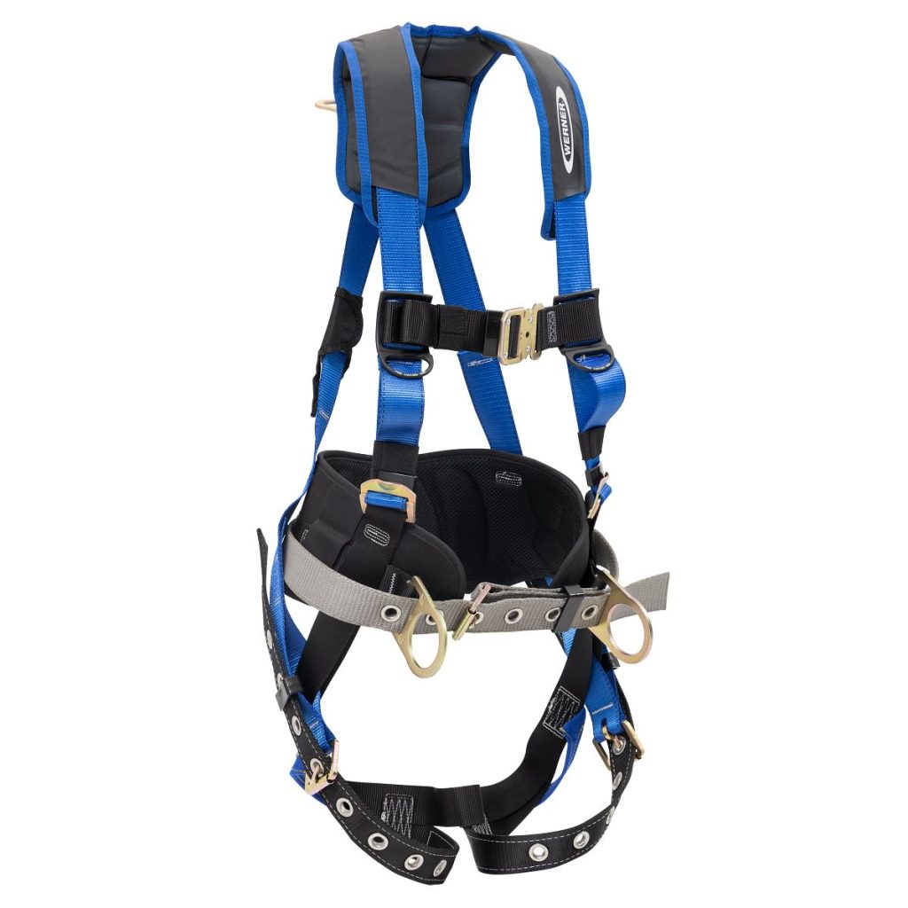 Fall Protection Harness Two D Rings Buy Werner Fall Protection Litefit™ Select H332104XWC Concrete ...