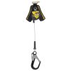 Werner Fall Protection R410008LE-SR 8FT Bantam Self-Retracting Lifeline W/ Steel Form Hook, Leading Edge Capability