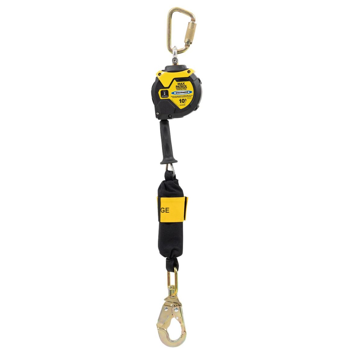 Buy Werner Fall Protection R410010LE 10FT Max Patrol Self-Retracting ...